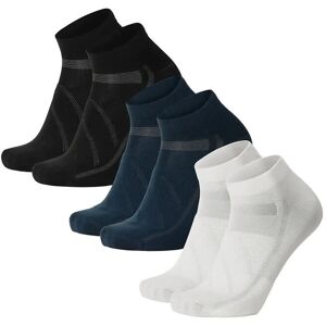 Danish Endurance Aero Cycling Low-Cut Socks 3-Pack 39-42 White 39-42 Danish Endurance Aero Cycling Low-Cut Socks 3-Pack 39-42 White 39-42