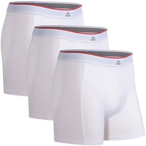 Danish Endurance Bamboo Trunks (Men) 3-Pack XL White XL Danish Endurance Bamboo Trunks (Men) 3-Pack XL White XL