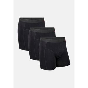 Danish Endurance Organic Cotton Trunks (Men) 3-Pack L Black L Danish Endurance Organic Cotton Trunks (Men) 3-Pack L Black L