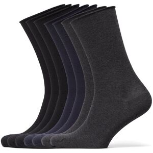Decoy Socks Org.cotton 7Pk 37-41 Black 37-41 Decoy Socks Org.cotton 7Pk 37-41 Black 37-41