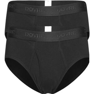 Dovre Brief 2-Pack Gots. L Black L Dovre Brief 2-Pack Gots. L Black L