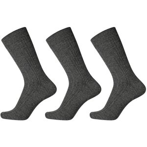 Egtved Broad Rib Wool 3-Pack 44-46 Grey 44-46 Egtved Broad Rib Wool 3-Pack 44-46 Grey 44-46