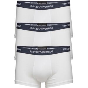 Giorgio Armani Mens Knit 3-Pack Trunks M White M Giorgio Armani Mens Knit 3-Pack Trunks M White M