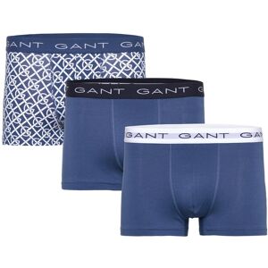 Gant G Pattern Trunk 3-Pack XXL Blue XXL Gant G Pattern Trunk 3-Pack XXL Blue XXL