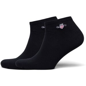 Gant 2-Pack Shield Ankle Socks 43-45 Black 43-45 Gant 2-Pack Shield Ankle Socks 43-45 Black 43-45