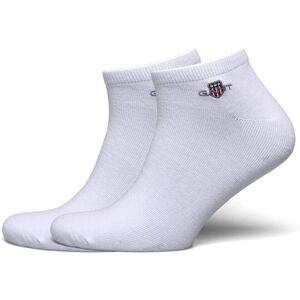 Gant 2-Pack Shield Ankle Socks 40-42 White 40-42 Gant 2-Pack Shield Ankle Socks 40-42 White 40-42