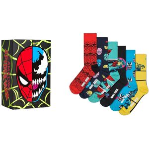Happy Socks Marvel™ Spider-Man 6-Pack Socks Gift Set 41-46 Patterned 41-46 Happy Socks Marvel™ Spider-Man 6-Pack Socks Gift Set 41-46 Patterned 41-46