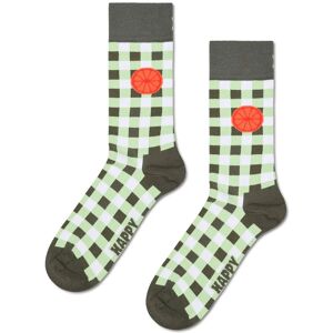 Happy Socks Gingham Orange Sock 36-40 Green 36-40 Happy Socks Gingham Orange Sock 36-40 Green 36-40