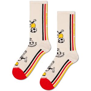 Happy Socks World Cup Germany Sneaker Sock 41-46 Cream 41-46 Happy Socks World Cup Germany Sneaker Sock 41-46 Cream 41-46