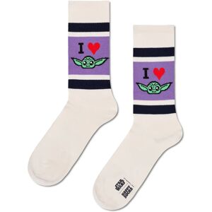 Happy Socks Star Wars™ I Heart Grogu Sneaker Sock 41-46 Cream 41-46 Happy Socks Star Wars™ I Heart Grogu Sneaker Sock 41-46 Cream 41-46