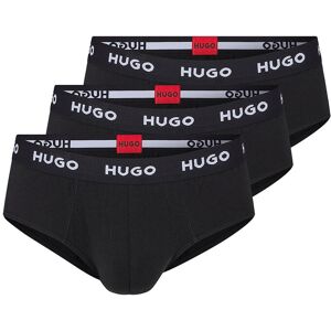 HUGO Hipbrief Tripletpack XL Black XL HUGO Hipbrief Tripletpack XL Black XL