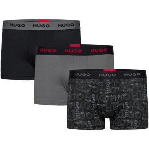 HUGO Trunk Triplet Design L Grey L HUGO Trunk Triplet Design L Grey L