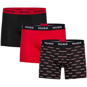 HUGO Boxerbr Trplt Design M Red M HUGO Boxerbr Trplt Design M Red M