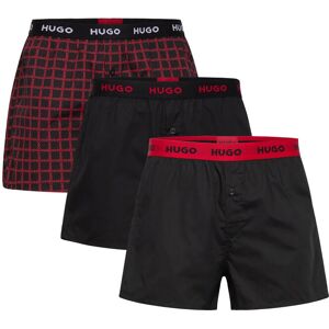 HUGO Woven Boxer Triplet S Black S HUGO Woven Boxer Triplet S Black S