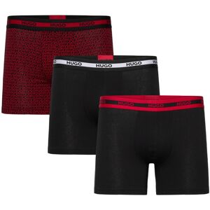HUGO Boxer Br Planet Des M Black M HUGO Boxer Br Planet Des M Black M