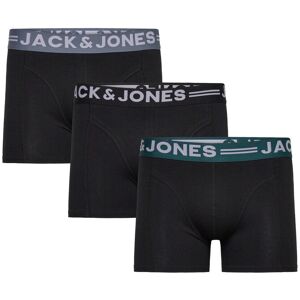 Jack & Jones Sense Trunks 3-Pack Noos XXL Black XXL Jack & Jones Sense Trunks 3-Pack Noos XXL Black XXL