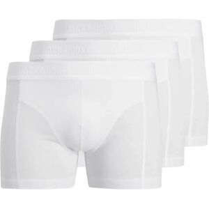 Jack & Jones Jacwaistband Trunks 3 Pack Noos XL White XL Jack & Jones Jacwaistband Trunks 3 Pack Noos XL White XL