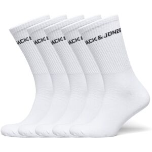Jack & Jones Jacbasic Logo Tennis Sock 5 Pack Noos ONE SIZE White ONE SIZE Jack & Jones Jacbasic Logo Tennis Sock 5 Pack Noos ONE SIZE White ONE SIZE