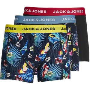 Jack & Jones Jacflower Bird Trunks 3 Pack Noos S Navy S Jack & Jones Jacflower Bird Trunks 3 Pack Noos S Navy S
