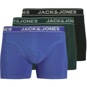 Jack & Jones Jacblack Friday Trunks 3 Pack M Blue M Jack & Jones Jacblack Friday Trunks 3 Pack M Blue M