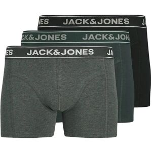 Jack & Jones Jacblack Friday Trunks 3 Pack L Grey L Jack & Jones Jacblack Friday Trunks 3 Pack L Grey L