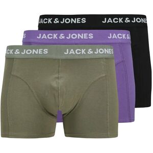 Jack & Jones Jacrob Solid Trunks 3 Pack Sn M Khaki M Jack & Jones Jacrob Solid Trunks 3 Pack Sn M Khaki M
