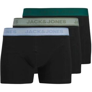 Jack & Jones Jacwesley Solid Trunks 3 Pack L Black L Jack & Jones Jacwesley Solid Trunks 3 Pack L Black L