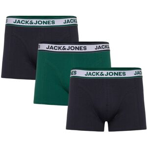 Jack & Jones Jacnolan Solid Trunks 3 Pack M Green M Jack & Jones Jacnolan Solid Trunks 3 Pack M Green M