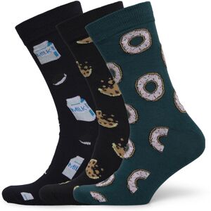Jack & Jones Jaccookies Socks 3 Pack ONE SIZE Black ONE SIZE Jack & Jones Jaccookies Socks 3 Pack ONE SIZE Black ONE SIZE