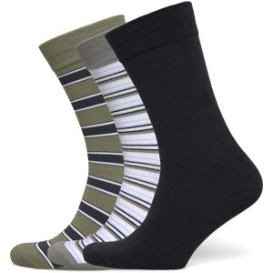 Jack & Jones Jacjeremy Striped Socks 3 Pack ONE SIZE Khaki ONE SIZE Jack & Jones Jacjeremy Striped Socks 3 Pack ONE SIZE Khaki ONE SIZE