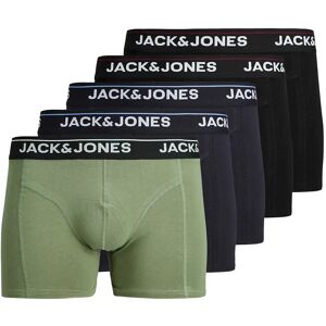 Jack & Jones Jactimothy Solid Trunks 5 Pack XXL Black XXL Jack & Jones Jactimothy Solid Trunks 5 Pack XXL Black XXL