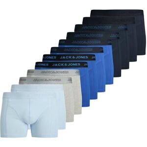 Jack & Jones Jaccooper Solid Trunks 12 Pack XXL Blue XXL Jack & Jones Jaccooper Solid Trunks 12 Pack XXL Blue XXL