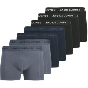 Jack & Jones Jacjeremiah Solid Trunks 7 Pack XXL Black XXL Jack & Jones Jacjeremiah Solid Trunks 7 Pack XXL Black XXL