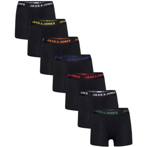 Jack & Jones Jacbasic Trunks 7 Pack Noos Jnr 176 Black 176 Jack & Jones Jacbasic Trunks 7 Pack Noos Jnr 176 Black 176