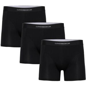 Lindbergh Modal Cotton Boxer 3-Pack S Black S Lindbergh Modal Cotton Boxer 3-Pack S Black S