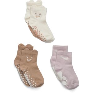 Nike 3Q-3Pk Quarter Sock 15 Cream 15 Nike 3Q-3Pk Quarter Sock 15 Cream 15