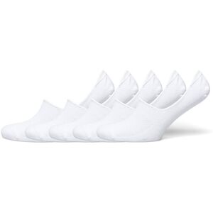 Boozt Merchandise 5-Pack Socklet 36 White 36 Boozt Merchandise 5-Pack Socklet 36 White 36