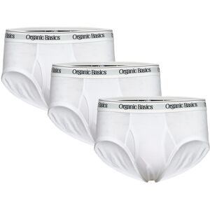 Organic Basics Easy Briefs 3-Pack XS White XS Organic Basics Easy Briefs 3-Pack XS White XS