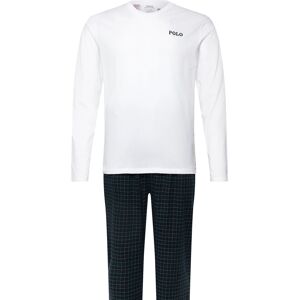 Polo Ralph Lauren Cotton Jersey & Plaid Flannel Sleep Set S White S Polo Ralph Lauren Cotton Jersey & Plaid Flannel Sleep Set S White S
