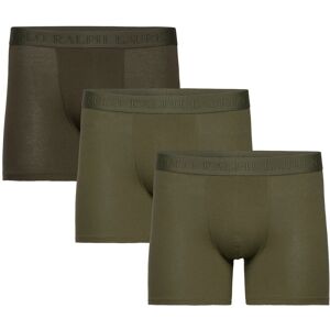 Polo Ralph Lauren Stretch Cotton Boxer Brief 3-Pack XXL Green XXL Polo Ralph Lauren Stretch Cotton Boxer Brief 3-Pack XXL Green XXL