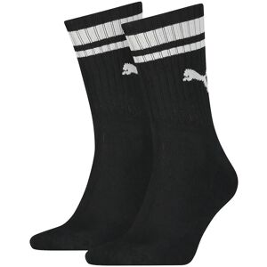 Puma Unisex Heritage Crew Sock 2P 39-42 Black 39-42 Puma Unisex Heritage Crew Sock 2P 39-42 Black 39-42
