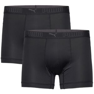Puma Men Sport Microfiber Boxers 2P L Black L Puma Men Sport Microfiber Boxers 2P L Black L