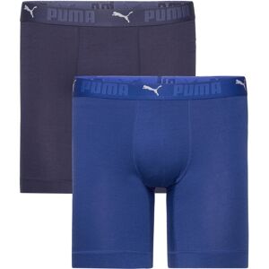 Puma Men Sport Cotton Long Boxers 2 S Blue S Puma Men Sport Cotton Long Boxers 2 S Blue S
