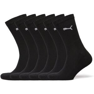 Puma Unisex Crew Sock 6P Ecom 39-42 Black 39-42 Puma Unisex Crew Sock 6P Ecom 39-42 Black 39-42
