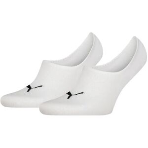 Puma Unisex High Cut Footie 2P 43-46 White 43-46 Puma Unisex High Cut Footie 2P 43-46 White 43-46