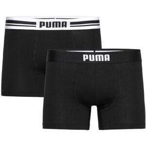 Puma Men Everyday Placed Logo Boxers 2P S Black S Puma Men Everyday Placed Logo Boxers 2P S Black S
