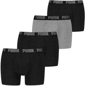 Puma Men Everyday Boxer 4P Ecom L Black L Puma Men Everyday Boxer 4P Ecom L Black L