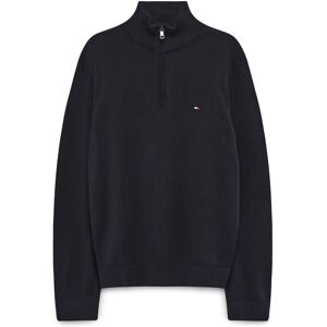 Tommy Hilfiger Essential Cotton Zip Mock L Navy L Tommy Hilfiger Essential Cotton Zip Mock L Navy L