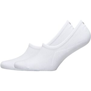 Tommy Hilfiger Th Men Footie 2P 39-42 White 39-42 Tommy Hilfiger Th Men Footie 2P 39-42 White 39-42