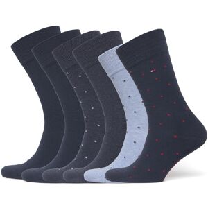 Tommy Hilfiger Th Men Sock 6P Dot Ecom 43-46 Navy 43-46 Tommy Hilfiger Th Men Sock 6P Dot Ecom 43-46 Navy 43-46